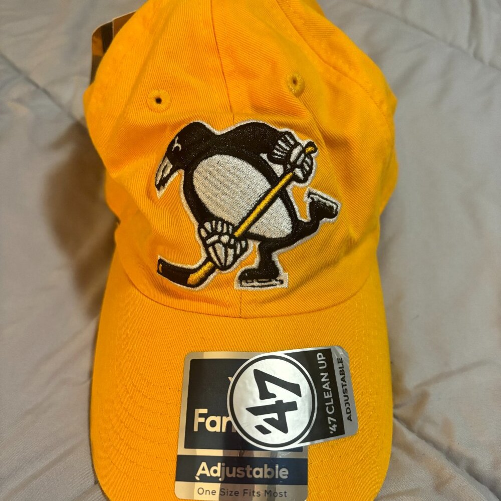 NEW! Pittsburgh Penguins Fanatics 47n Clean Up Adjustable Cap - 1993